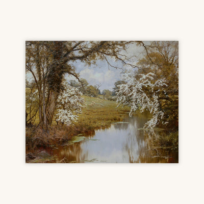 LANDSCAPE WITH HAWTHORNS — Primary Image