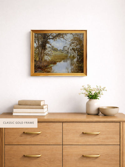 Landscape With Hawthorns