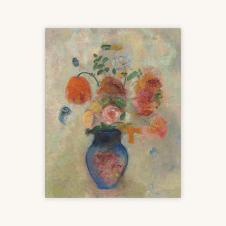 Large Vase With Flowers — Primary Image