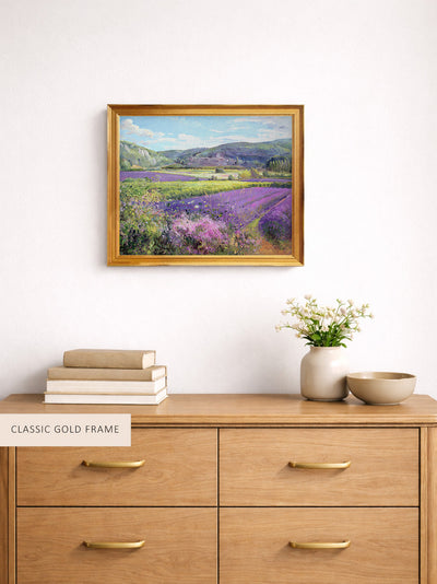 Lavender Fields in Old Provence