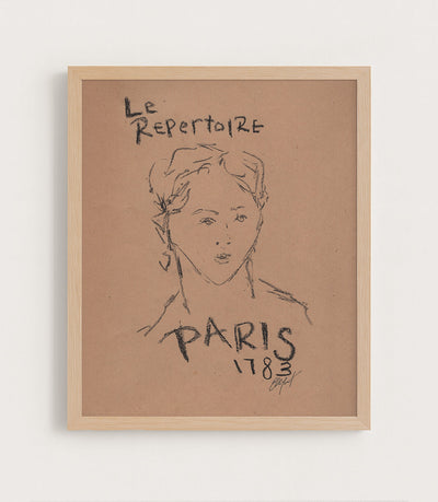 LE REPERTOIRE, PARIS 1783 - Museum Quality Art