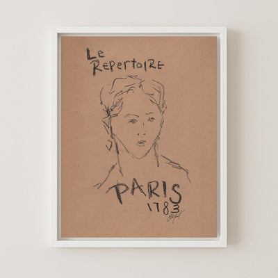 LE REPERTOIRE, PARIS 1783 - Museum Quality Art