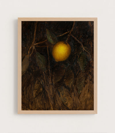 LEMON TREE STUDY - Museum Quality Art