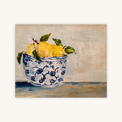 LEMONS IN CHINOISERIE — Primary Image
