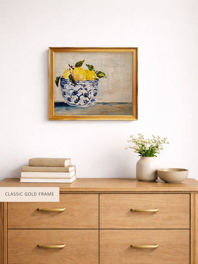 Lemons in Chinoiserie