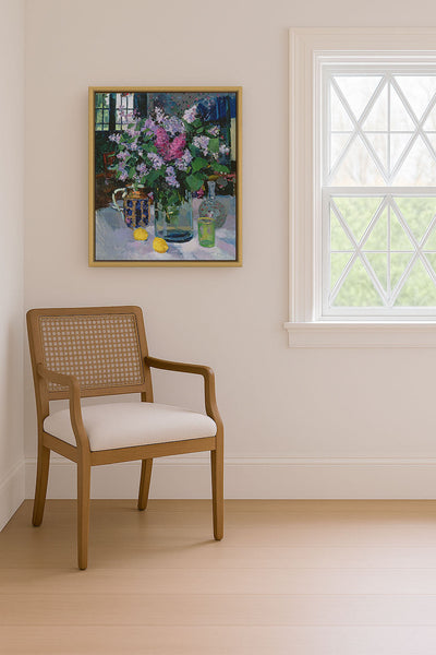 LILACS AND LEMONS - Museum Quality Art