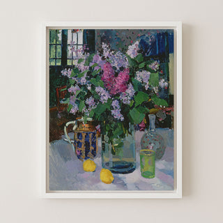 LILACS AND LEMONS - Museum Quality Art