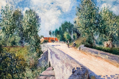 LITTLE BRIDGE NEAR MORET