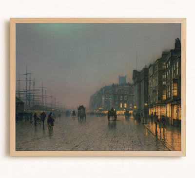 Liverpool Docks From Wapping