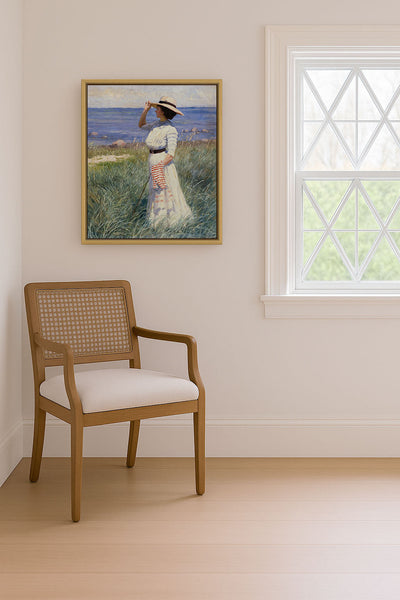 LOOKING OUT TO SEA - Museum Quality Art