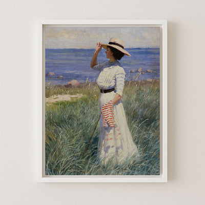 LOOKING OUT TO SEA - Museum Quality Art