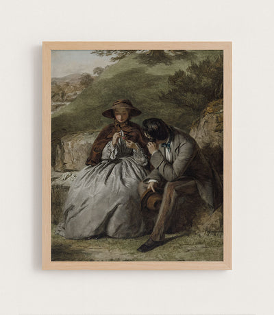 LOVERS - Museum Quality Art