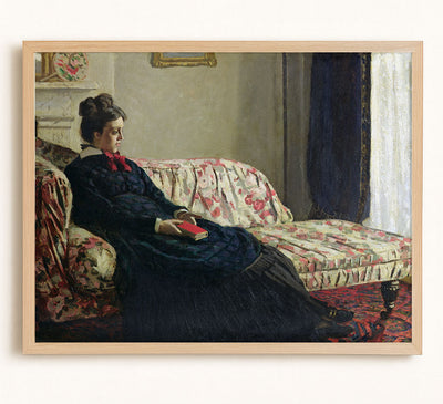 Madame Monet on the Sofa