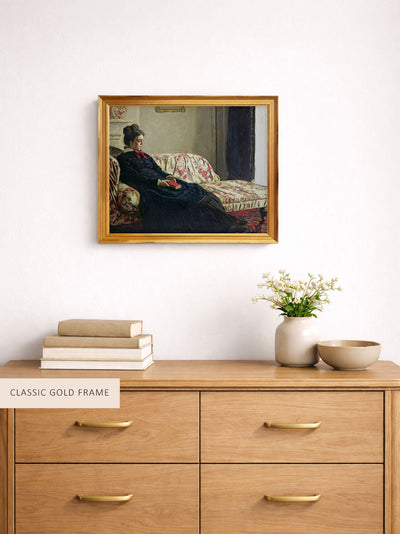 Madame Monet on the Sofa