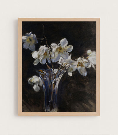 MAGNOLIAS IN A VASE - Museum Quality Art