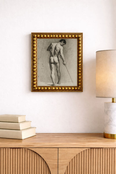 Male Nude With a Cane