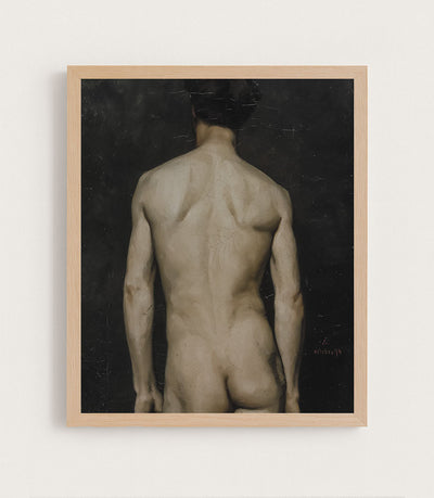 MALE NUDE - Museum Quality Art