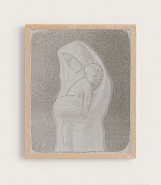 MARY AND JESUS - Museum Quality Art