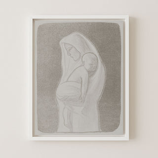 MARY AND JESUS - Museum Quality Art