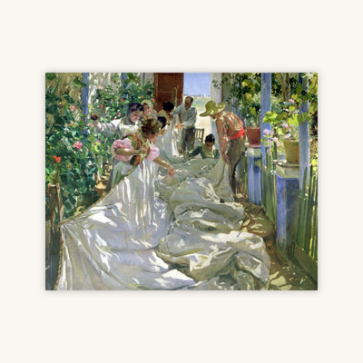 MENDING THE SAIL — Primary Image