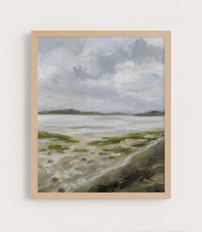 MISTY SHORE - Museum Quality Art