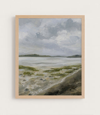 MISTY SHORE - Museum Quality Art