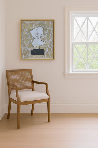 Mod Parisian Sculpture Au Butternut