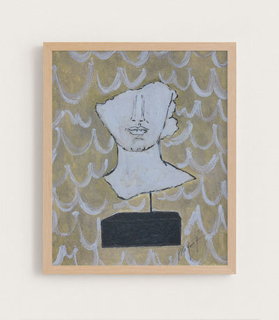 Mod Parisian Sculpture Au Butternut