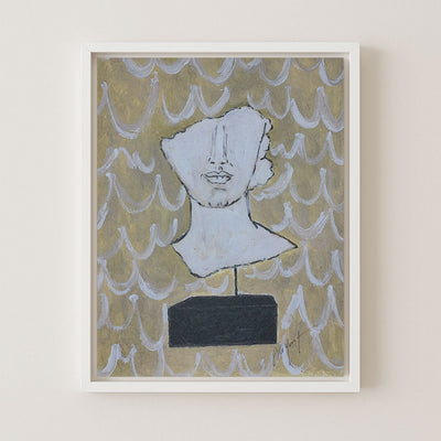 Mod Parisian Sculpture Au Butternut