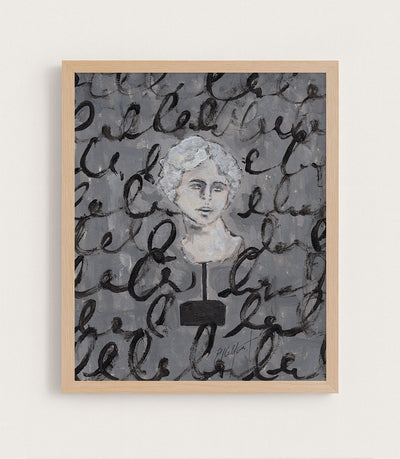 Mod Sculpture With Scribble