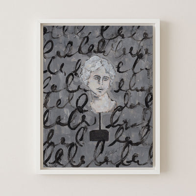 Mod Sculpture With Scribble
