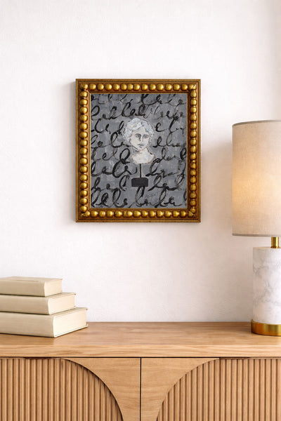 Mod Sculpture With Scribble