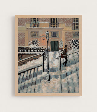 Montmartre, Snow