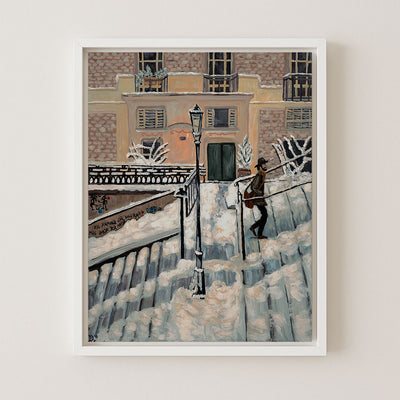 Montmartre, Snow