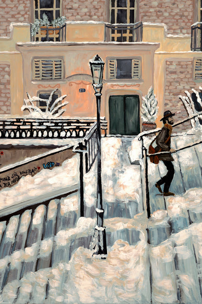 MONTMARTRE, SNOW