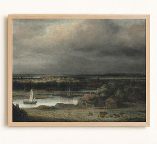 MOODY LANDSCAPE - Museum Quality Art