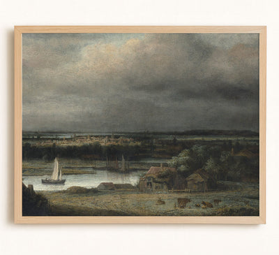 MOODY LANDSCAPE - Museum Quality Art