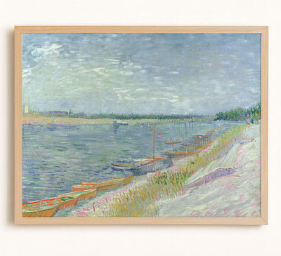 MOORED BOATS - Museum Quality Art
