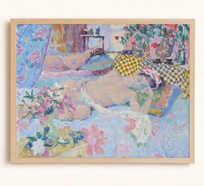 Morning Light, Sleeping Nude Dreaming