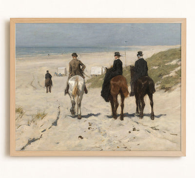 MORNING RIDE - Museum Quality Art