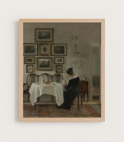 Mother and Child at the Table