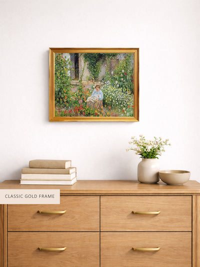 Mother and Child in the Flowers
