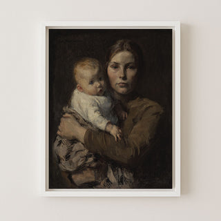 MOTHER AND CHILD - Museum Quality Art