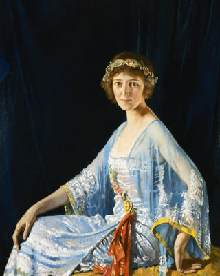 MRS. GEORGINA DRUM art print - Museum Quality Art