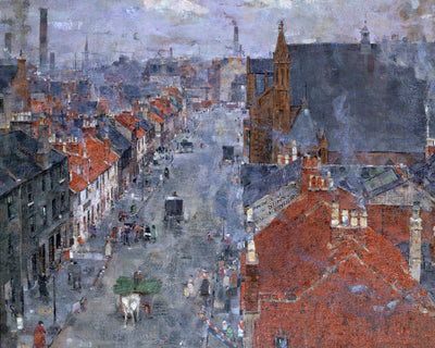 MUSLIN STREET, BRIDGETON, GLASGOW - Museum Quality Art