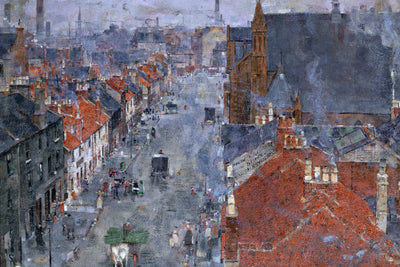 MUSLIN STREET, BRIDGETON, GLASGOW - Museum Quality Art
