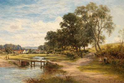 NEAR ABINGER SURREY - Museum Quality Art