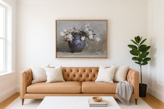 NEUTRAL FLORAL - Museum Quality Art