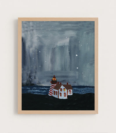 NIGHT SEA III - Museum Quality Art