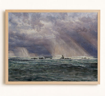 NORTHWEST GALE - Museum Quality Art